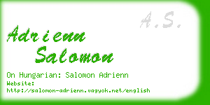 adrienn salomon business card